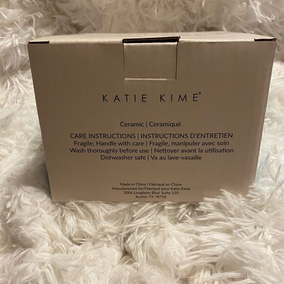 *NIB* Katie Kime Set of 2 Ceramic Berry Colanders - Picture 2 of 4